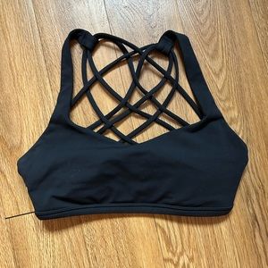 Black Lululemon Sport Bra size 2
